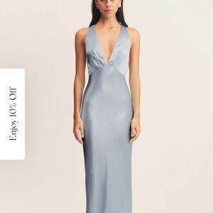 Shona Joy Light Blue Wedding Dress